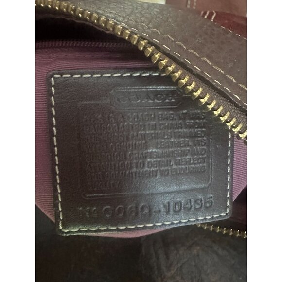 Coach Vintage Limited Edition Holiday Patchwork Crossbody Bag 10435 Purse - Picture 4 of 6